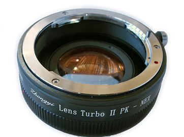 Prodám Lens Turbo II Pentax K / Sony E