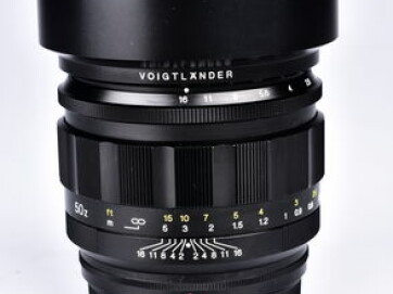 Voigtlander 50 mm f/1,0 Nokton Aspherical Nikon Z