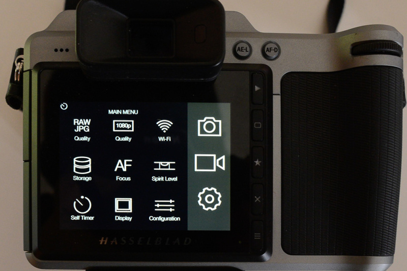 Obr 4: Hlavní menu X1D Obr 4: Hlavní menu X1D