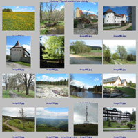 Výsledný "Kontaktní list" Výsledný "Kontaktní list"