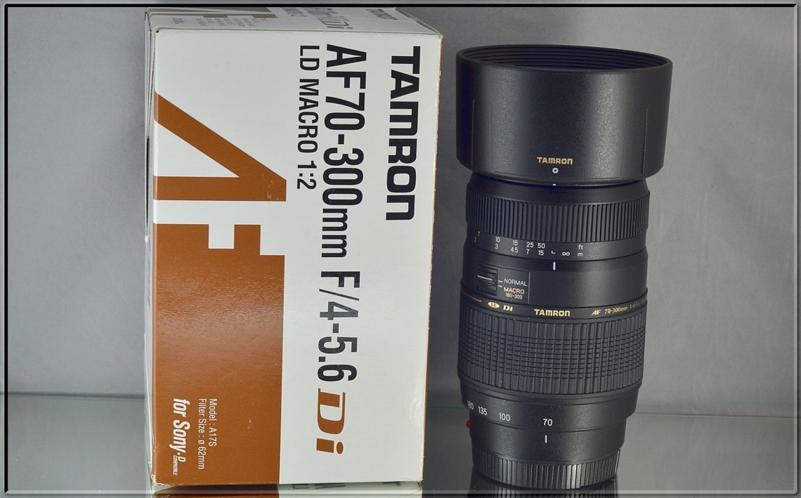 pro SONY A - TAMRON AF 70-300mm 1:4-5.6 Di MACRO *A17S | FotoAparát.cz